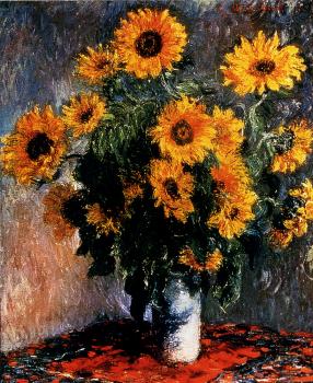 尅勞德 莫奈 Sunflowers